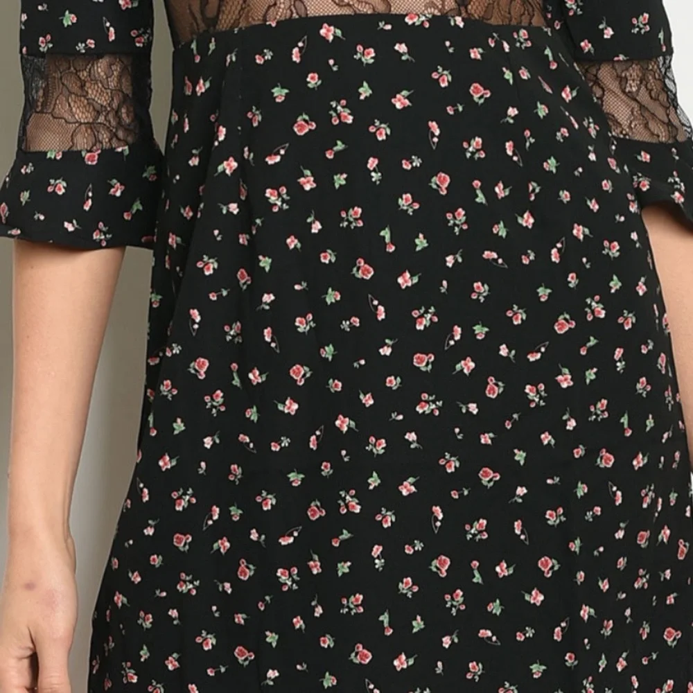 PERFECT WOMENS FLORAL DRESS - Picture 11 of 12